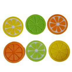 CITRUS COASTERS.jpg Citrus Fruit Slice Coaster